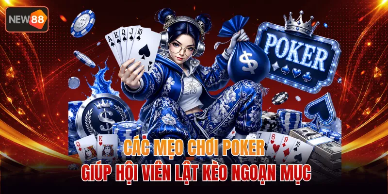Các Mẹo Chơi Poker Giúp Hội Viên Lật Kèo Ngoạn Mục