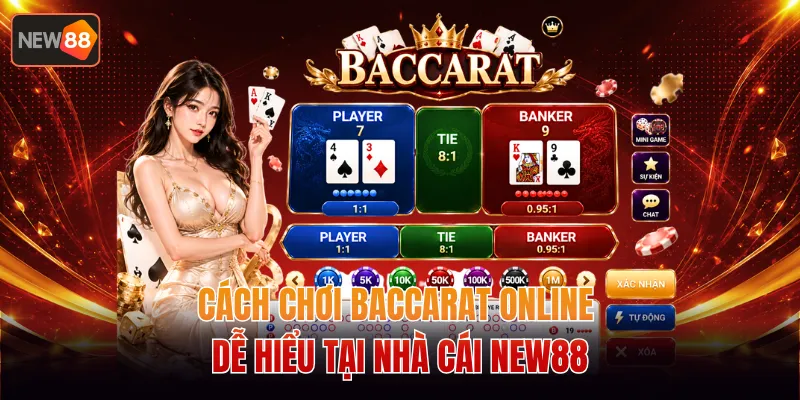 Cách Chơi Baccarat Online Dễ Hiểu Tại Nhà Cái NEW88