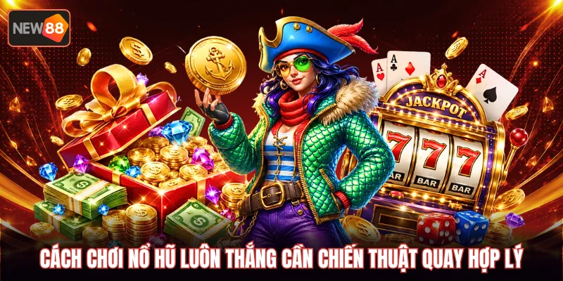 Cách chơi nổ hũ luôn thắng cần chiến thuật quay hợp lý