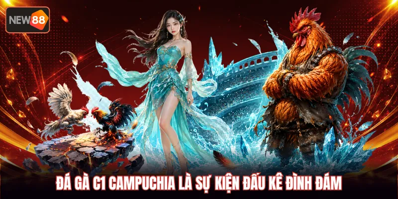 Đá gà C1 Campuchia là sự kiện đấu kê đình đám