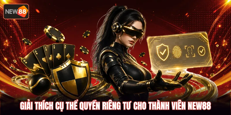 Giải thích cụ thể quyền riêng tư  cho thành viên NEW88